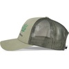 Lucky Brand Trucker Hat | Snapback | Adjustable | Mesh Back | Retro | Baseball Cap | Golf | Fishing | American Heritage(Super Lucky Trucker – Moss)