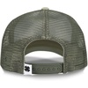 Lucky Brand Trucker Hat | Snapback | Adjustable | Mesh Back | Retro | Baseball Cap | Golf | Fishing | American Heritage(Super Lucky Trucker – Moss)