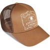 Lucky Brand Trucker Hat | Snapback | Adjustable | Mesh Back | Retro | Baseball Cap | Golf | Fishing | American Heritage(Vintage Trucker – Toast)