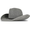 Lucky Brand Women’s Straw Cowboy Hat | Rope Design | Western | Style | Fashion | Sun Protection | Breathable(Grey)