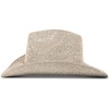 Lucky Brand Women’s Straw Cowboy Hat | Rope Design | Western | Style | Fashion | Sun Protection | Breathable(Metallic Straw – Champagne)
