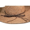 Lucky Brand Women’s Straw Cowboy Hat | Rope Design | Western | Style | Fashion | Sun Protection | Breathable(Turquoise Beading – Natural)