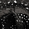 Lucky Brand Women’s Straw Cowboy Hat | Rope Design | Western | Style | Fashion | Sun Protection | Breathable(Woven Straw – Black)