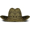 Lucky Brand Women’s Straw Cowboy Hat | Rope Design | Western | Style | Fashion | Sun Protection | Breathable(Woven Straw – Olive)