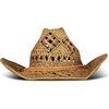 Lucky Brand Women’s Straw Cowboy Hat | Rope Design | Western | Style | Fashion | Sun Protection | Breathable(Woven Straw – Tan)