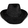 Lucky Brand Women’s Straw Cowboy Hat | Rope Design | Western | Style | Fashion | Sun Protection | Breathable(Metallic Straw – Black)