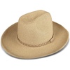 Lucky Brand Women’s Straw Cowboy Hat | Rope Design | Western | Style | Fashion | Sun Protection | Breathable(Woven Western – Stone)