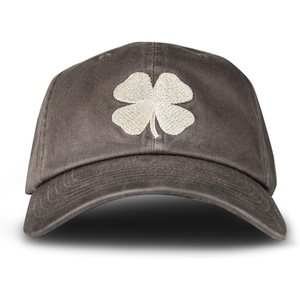 Lucky Brand Classic Cotton Adjustable | Dad Hat | Baseball Cap | Golf | Fishing | Low Profile | 5 Panel Design(Clover – Charcoal Grey (New))