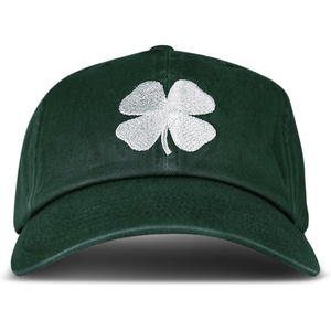 Lucky Brand Classic Cotton Adjustable | Dad Hat | Baseball Cap | Golf | Fishing | Low Profile | 5 Panel Design(Clover – Pine (New))