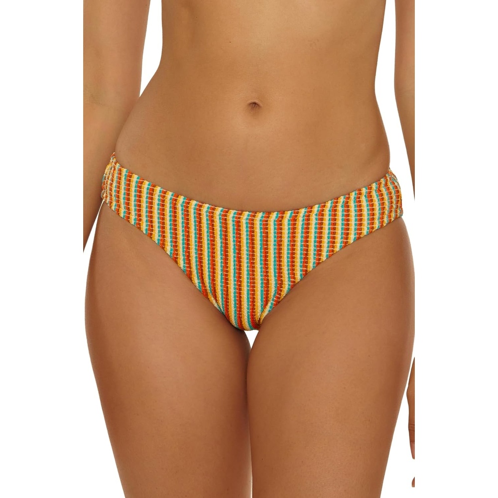 image:imageLucky Brand Womens Ocean Wave Hipster Bikini Bottom Cheeky Coverage Swimwear Separates for WomenMulticolor