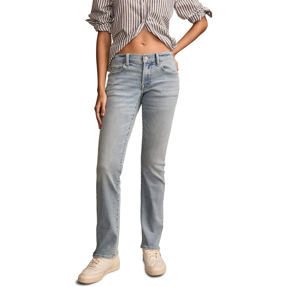 image:imageLucky Brand Womens Sweet Straight JeanLovers Lane Wash