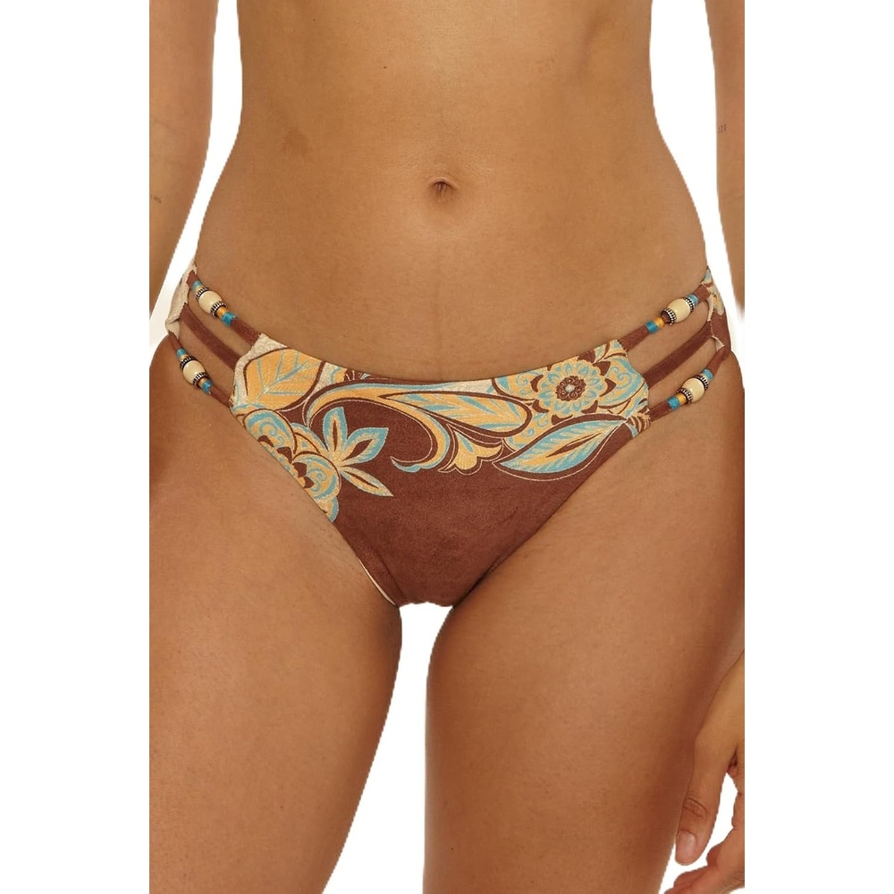 image:imageLucky Brand Womens Toledo Hipster Bikini Bottom Cheeky Coverage Swimwear Separates for WomenMulticolor
