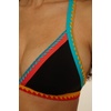 Lucky Brand Avila – Women’s Halter Bikini Top, Adjustable, Tie Back, Swimwear Separates for Women, Black, Medium
