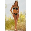 Lucky Brand Avila – Women’s Hipster Bikini Bottom, Cheeky Coverage, Swimwear Separates for Women, Black, X-Small