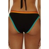Lucky Brand Avila – Women’s Hipster Bikini Bottom, Cheeky Coverage, Swimwear Separates for Women, Black, X-Small