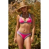 Lucky Brand Women’s Avila Hipster Bikini Bottom, Cheeky Coverage, Swimwear Separates for Women(Candy Pink)