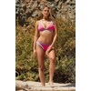 Lucky Brand Women’s Avila Hipster Bikini Bottom, Cheeky Coverage, Swimwear Separates for Women(Candy Pink)