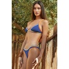 Lucky Brand Women’s Avila Hipster Bikini Bottom, Cheeky Coverage, Swimwear Separates for Women(Deep Sea)