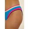 Lucky Brand Women’s Avila Hipster Bikini Bottom, Cheeky Coverage, Swimwear Separates for Women(Peacock)