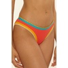 Lucky Brand Women’s Avila Hipster Bikini Bottom, Cheeky Coverage, Swimwear Separates for Women(Scarlet)