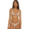 Lucky Brand Women’s Belize Halter Bikini Top, Adjustable, Tie Back, Swimwear Separates for Women(Natural)