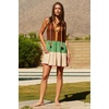 Lucky Brand Women’s Lagos Tiered Dress, Casual, Beach Cover Ups for Women(Sea Grass)