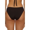 Lucky Brand Women’s Malaga Tab Side Bikini Bottom, Cheeky Coverage, Swimwear Separates for Women(Black)