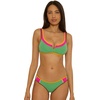 Lucky Brand Women’s Maldives Hipster Bikini Bottom, Cheeky Coverage, Swimwear Separates for Women(Sea Grass)