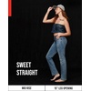 Lucky Brand Women’s Sweet Straight Jean(Tanzanite)