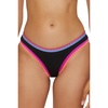 Lucky Brand Women’s Avila Hipster Bikini Bottom, Cheeky Coverage, Swimwear Separates for Women(Black)