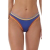 Lucky Brand Women’s Avila Hipster Bikini Bottom, Cheeky Coverage, Swimwear Separates for Women(Deep Sea)