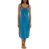 Lucky Brand Women’s Avila Rib Midi Dress, Casual, Beach Cover Ups for Women(Peacock)