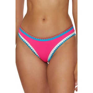 Lucky Brand Women’s Avila Hipster Bikini Bottom, Cheeky Coverage, Swimwear Separates for Women(Candy Pink)