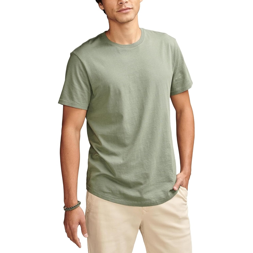 image:imageLucky Brand Mens Supima Short Sleeve CrewLaurel Wreath