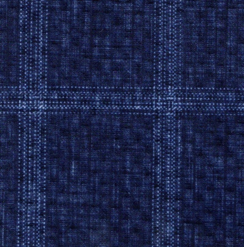 image:imageLucky Brand Mens Navy Heather Glen Plaid Knit Sportcoat Slim Fit 2Button