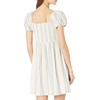 Lucky Brand Women’s Babydoll Mini Dress(Multi Stripe)