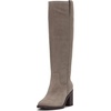 Lucky Brand Adana Knee High Wide Calf Boots(Shark)