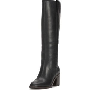 Lucky Brand Adana Knee High Wide Calf Boots(Black Extra Wide Calf)