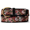 Lucky Brand Women’s Embroidered Leather Belt | Stylish | Classic | Western-Inspired | American Heritage | Jean | Pant(Suede – Black)